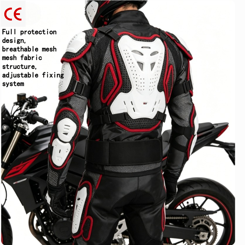 Motorcycle Gear Mesh - Breathable Mesh Motorcycle Body Armor Motocross