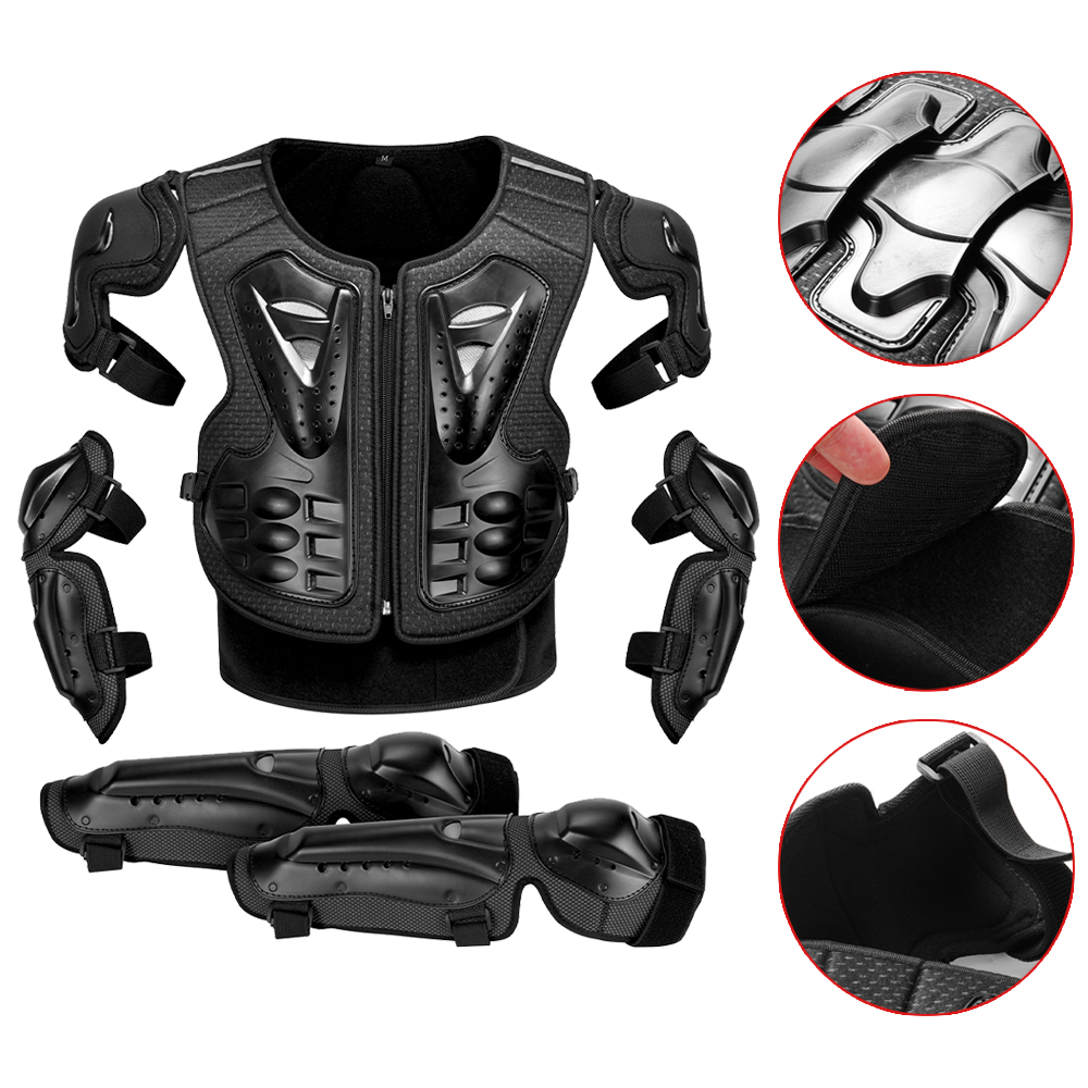 Motorcycle Gear Vest - Motorcycle Body Armor Anti-Fall Wear-resistant Motocross