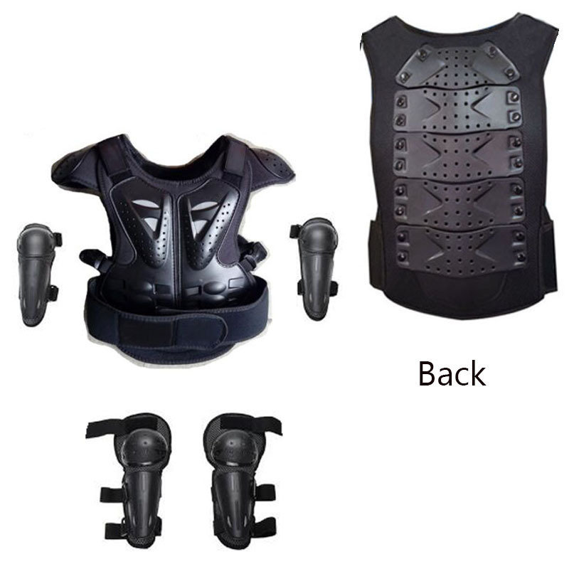 Motorcycle Gear Vest - CE Motorcycle Kids Armor Vest Full