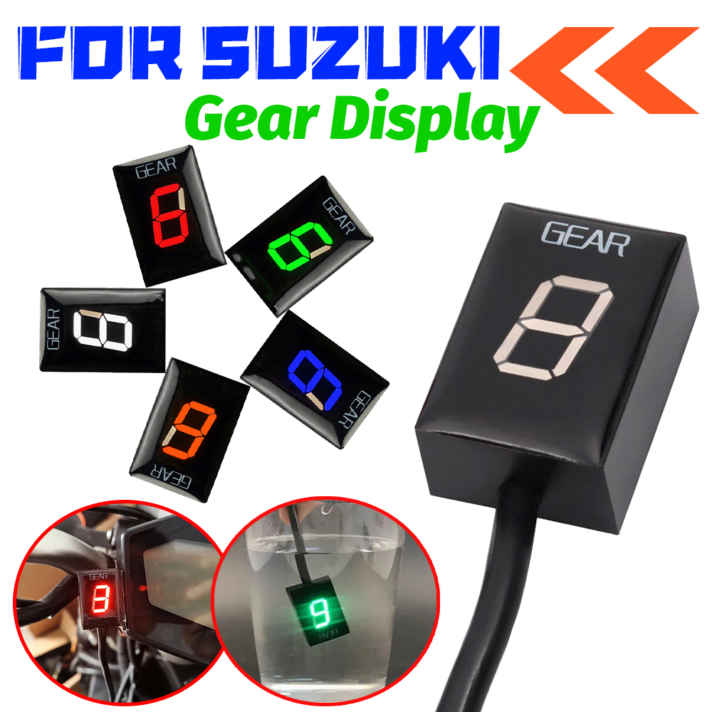 Motorcycle Gear Display - 1-6 LED Gear Indicator Speed Display