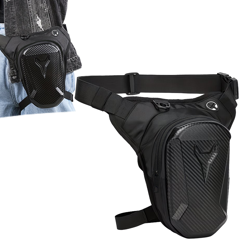 Motorcycle Gear Rack - Waterproof Drop Thigh Bag Motorcycle Leg
