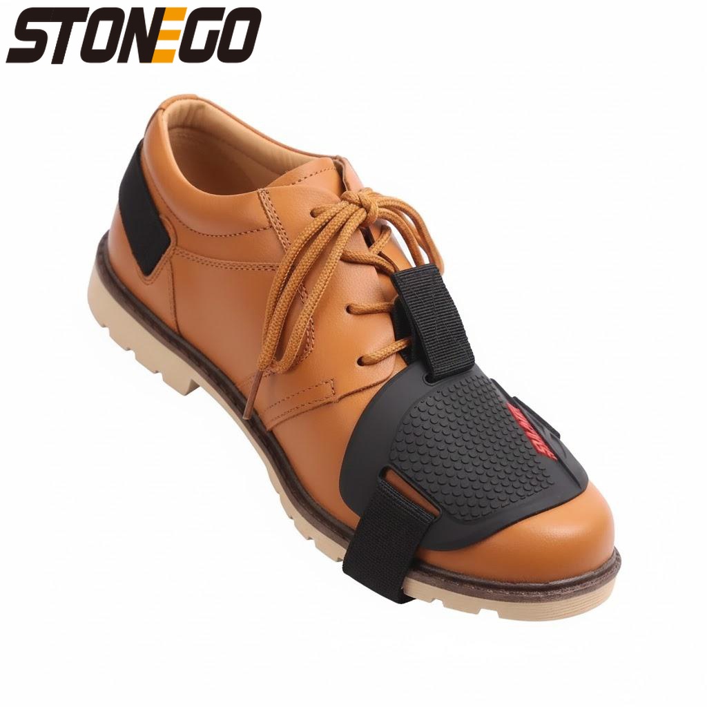Motorcycle Gear Boots - Motorbike Rubber Motorcycle Gear Shifter Shoe