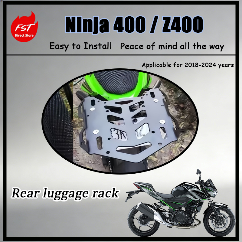 Motorcycle Gear Rack - FOR Ninja 400 Z400 18-24 Rear