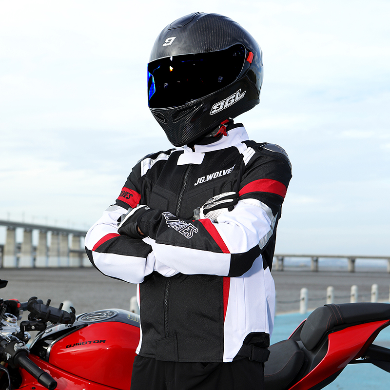 Motorcycle Gear Mesh - Motorcycle Jacket Men Riding Gears Clothing