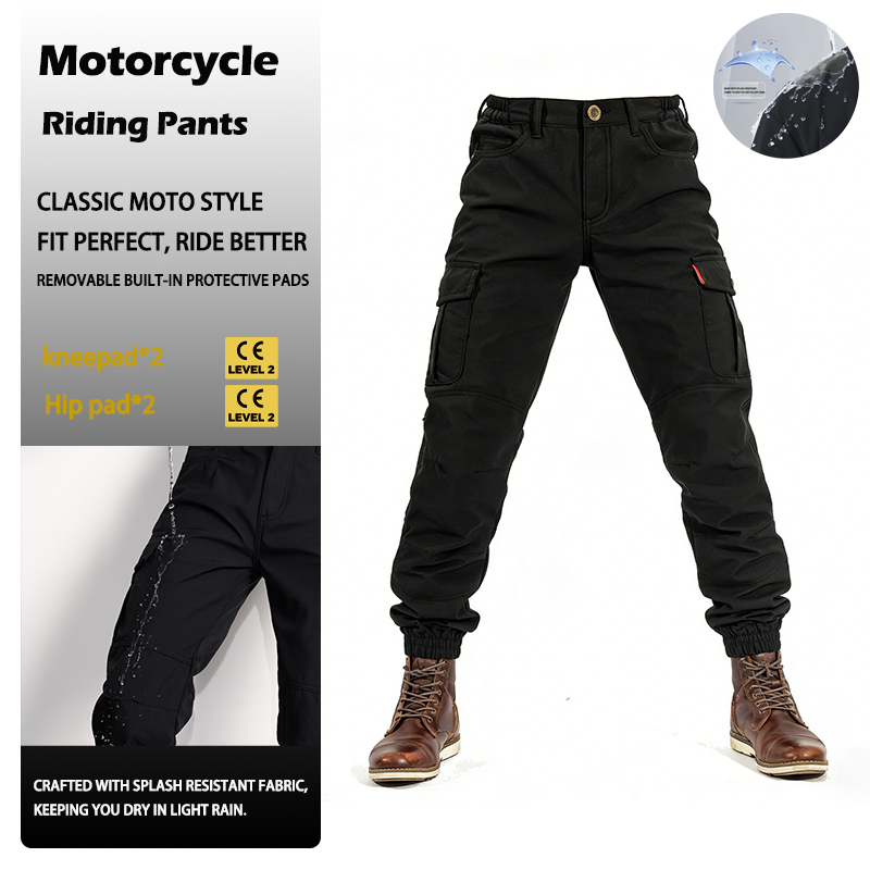 Motorcycle Rain Suit - Motorcycle Riding Pants All Season Windproof