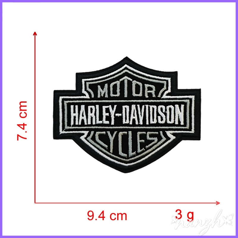 Motorcycle Gear Rack - Decoration Velcro Patch Motorcycle Embroidery Cloth
