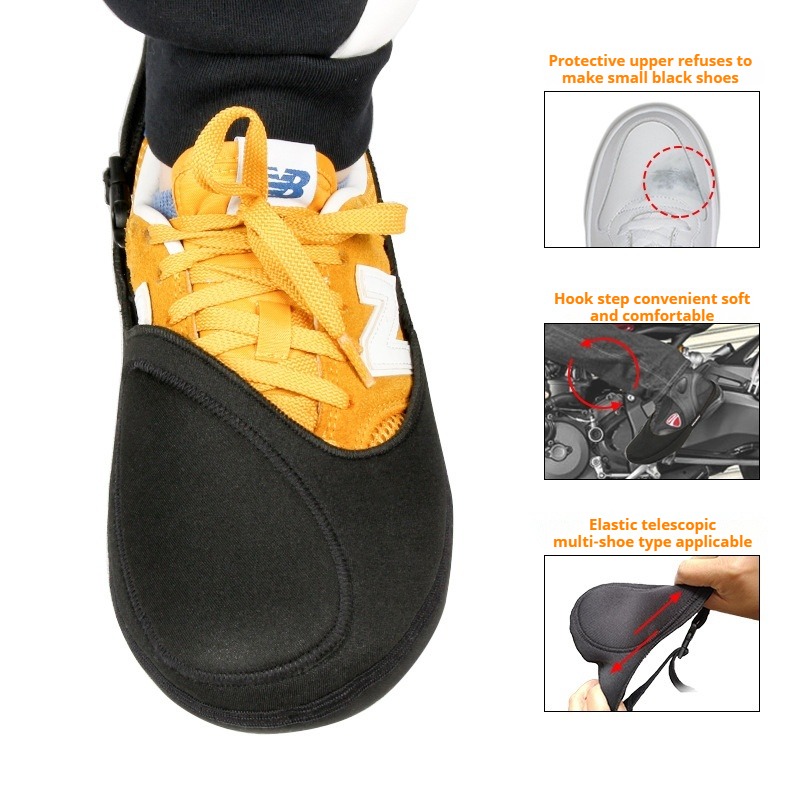 Motorcycle Gear Boots - Motorcycle Shoes Shifter Protective Gear Protector