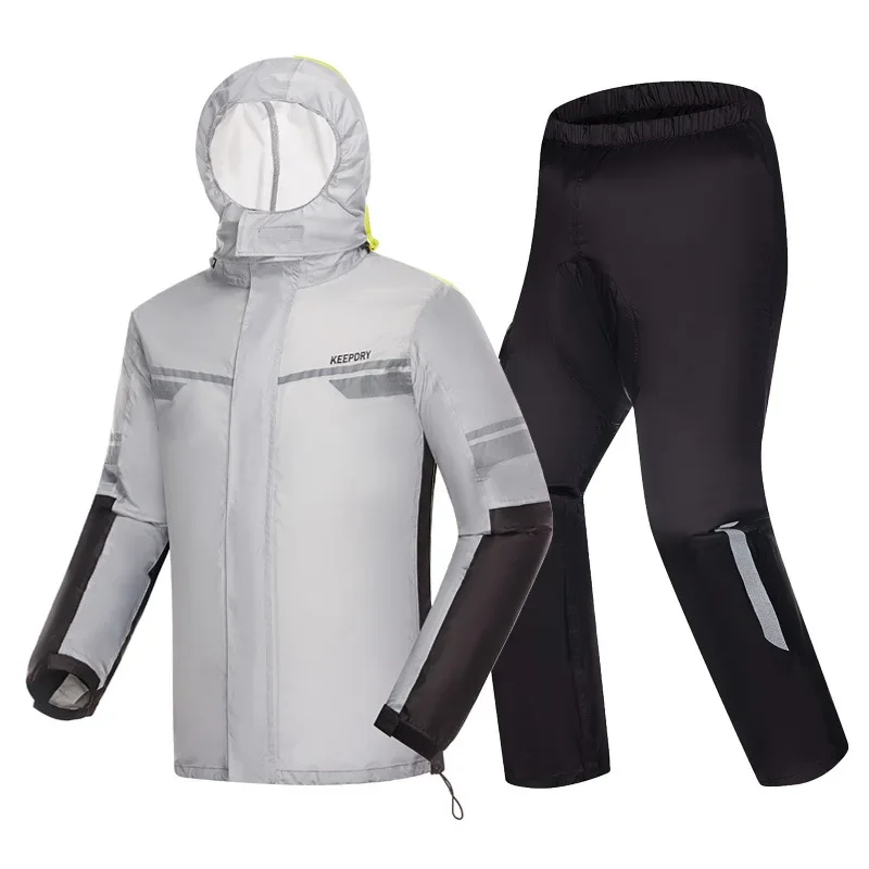 Motorcycle Split Raincoat Rain - Motorcycle Rain Suit ulasan dan harga