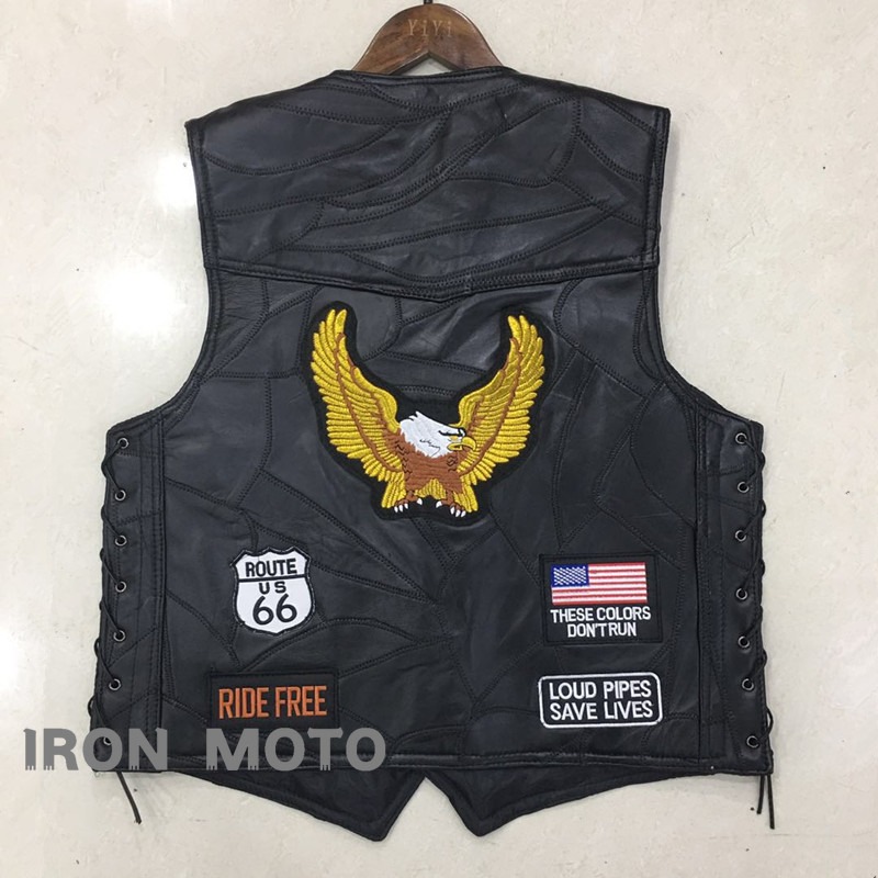 NEW Motorcycle Vests Men Cafe  - Motorcycle Gear Vest ulasan dan harga