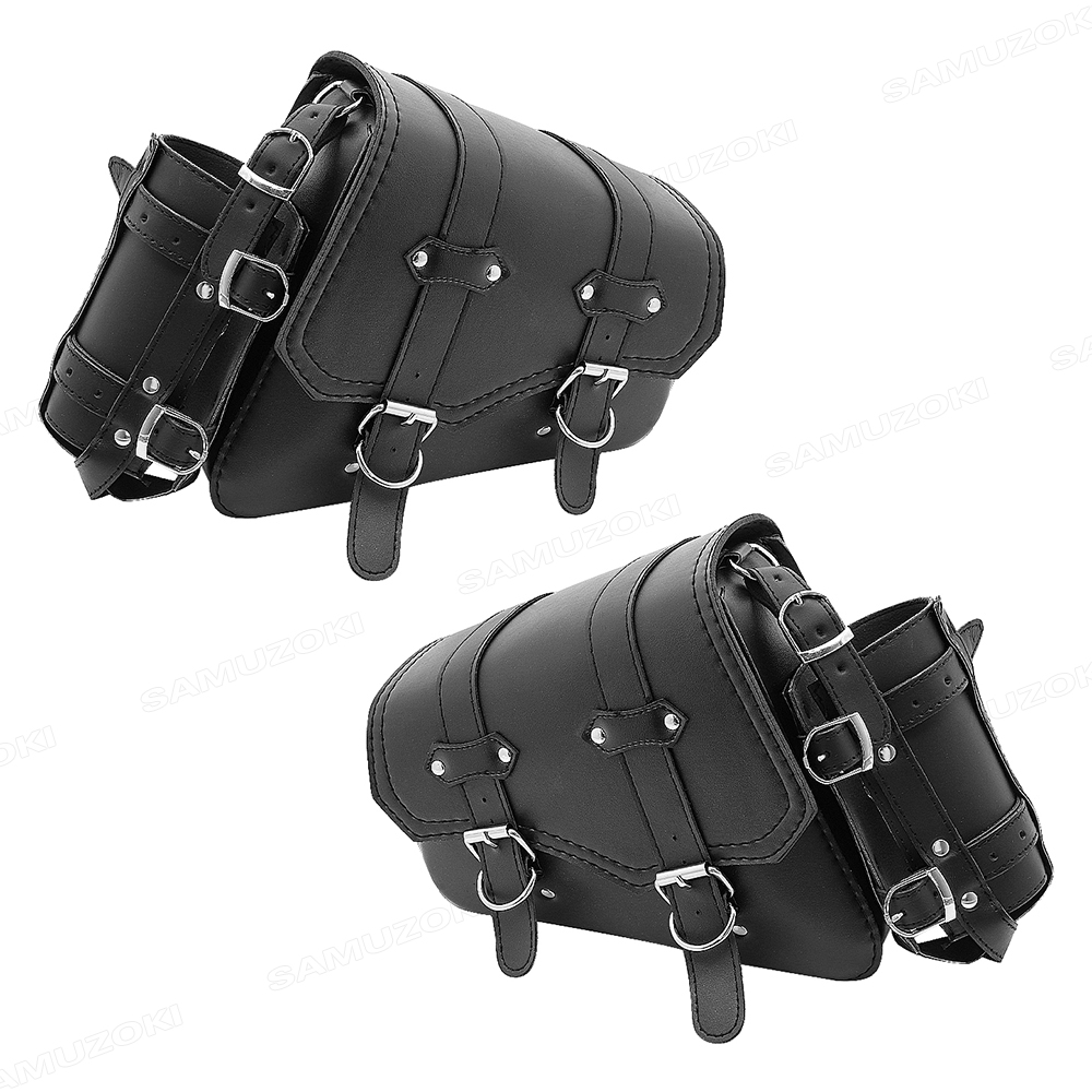 Motorcycle PU Leather Side Sad - Motorcycle Gear Bag ulasan dan harga
