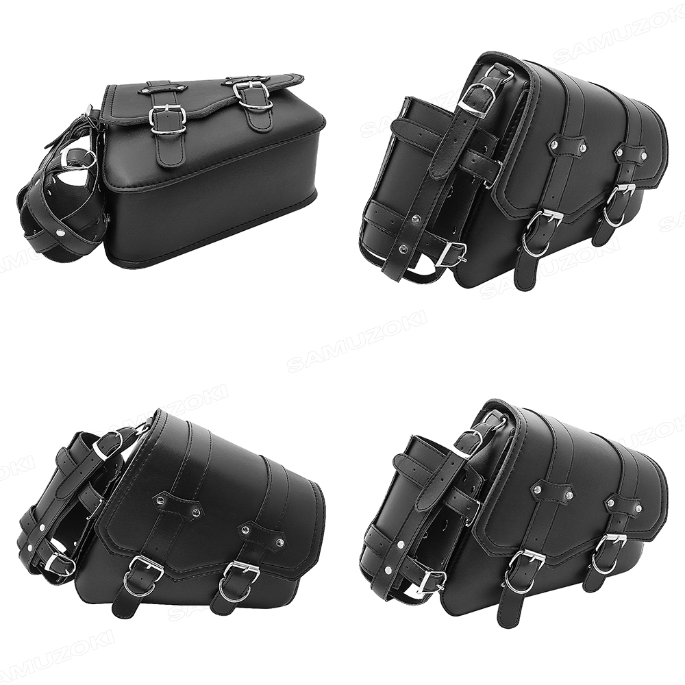 Motorcycle PU Leather Side Sad - Motorcycle Gear Bag ulasan dan harga