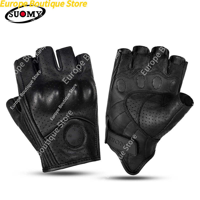 Retro Half Finger Motorcycle G - Motorcycle Gear Sleeve ulasan dan harga