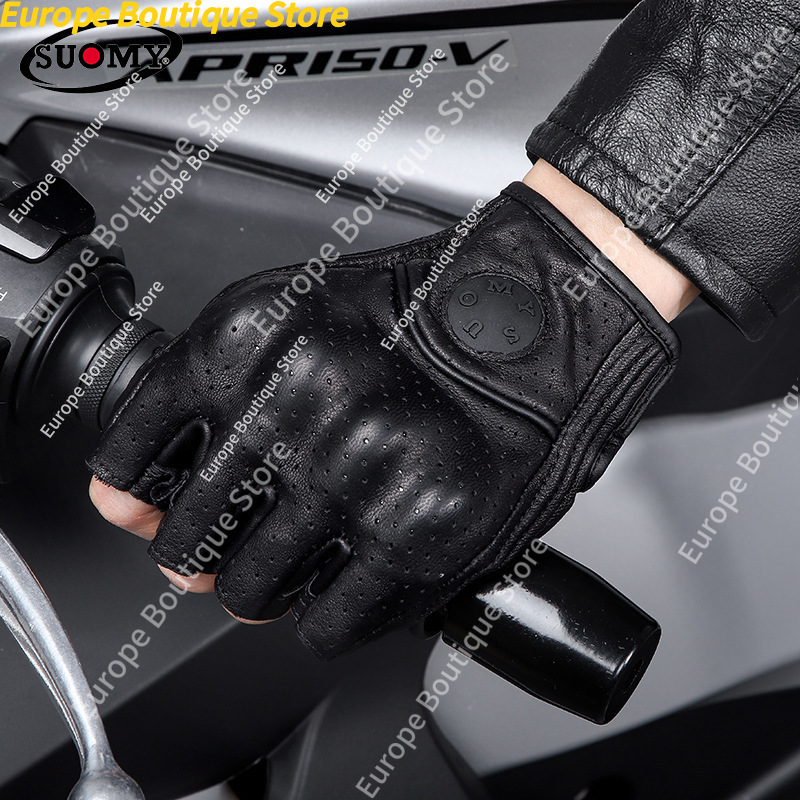 Retro Half Finger Motorcycle G - Motorcycle Gear Sleeve ulasan dan harga