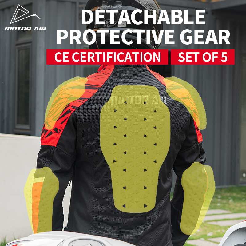 Black Motorcycle Jacket Men's  - Motorcycle Gear Mesh ulasan dan harga