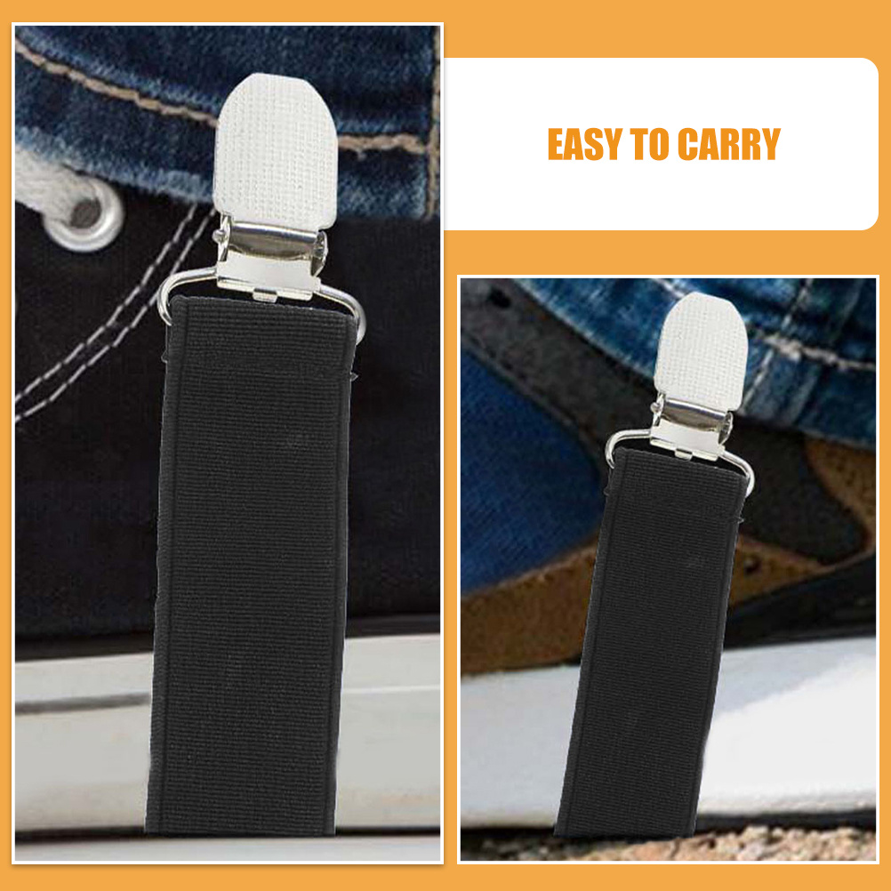 3pcs Elastic Pant Clips For Bo - Motorcycle Gear Boots ulasan dan harga