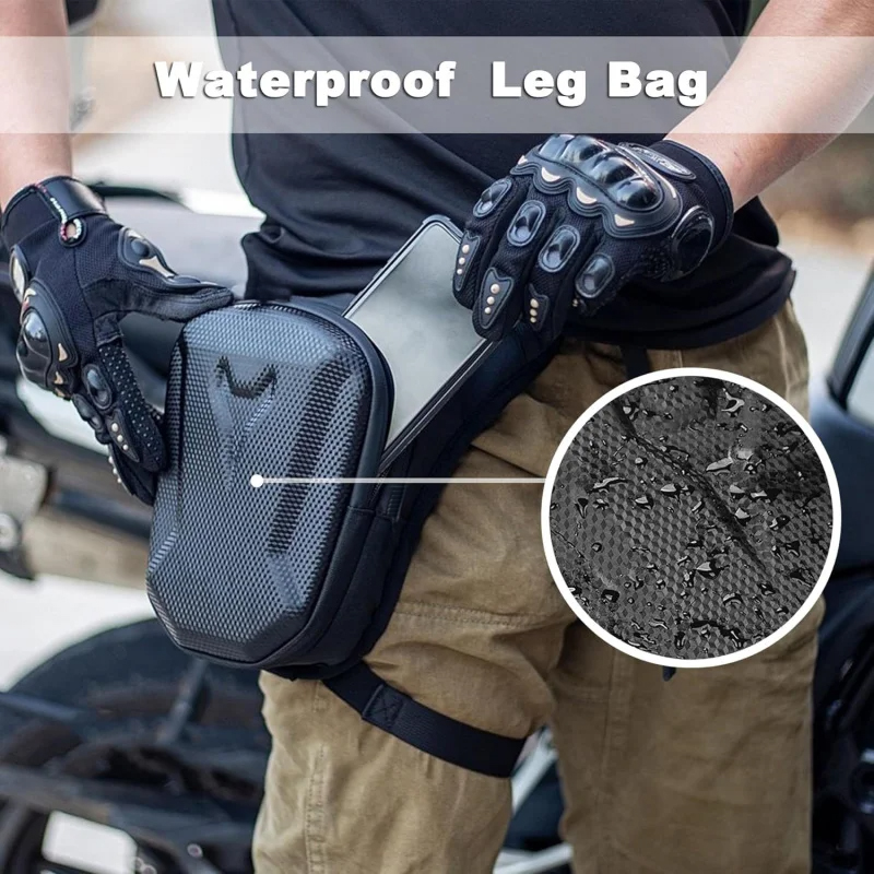Waterproof Drop Thigh Bag Moto - Motorcycle Gear Rack ulasan dan harga