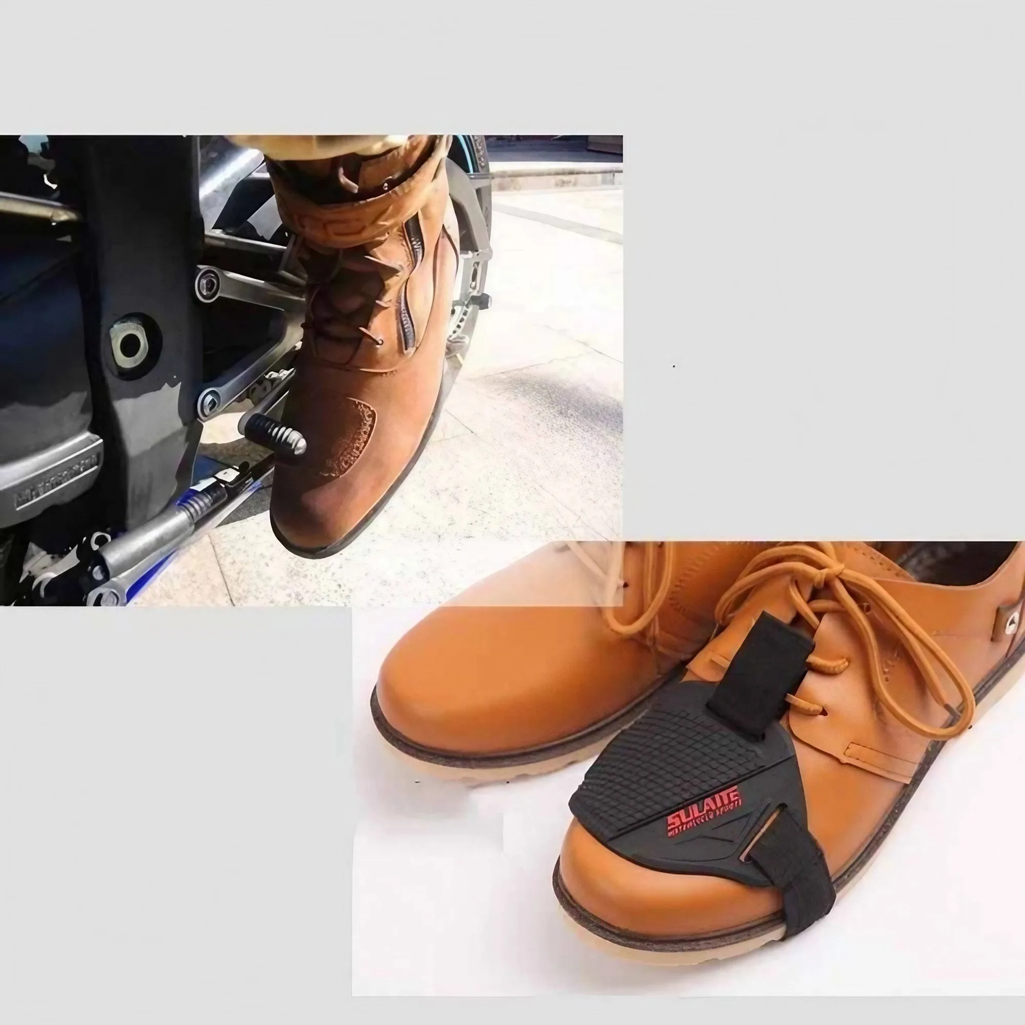 Motorbike Rubber Motorcycle Ge - Motorcycle Gear Boots ulasan dan harga
