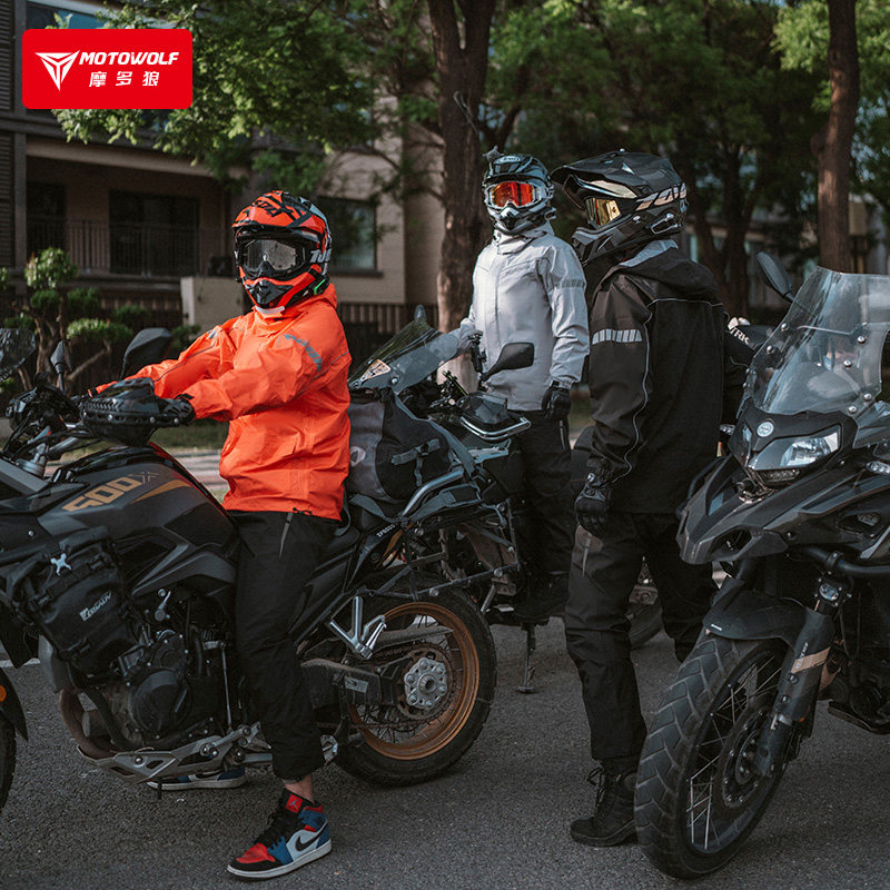 Motorcycle riding raincoat qui - Motorcycle Rain Suit ulasan dan harga