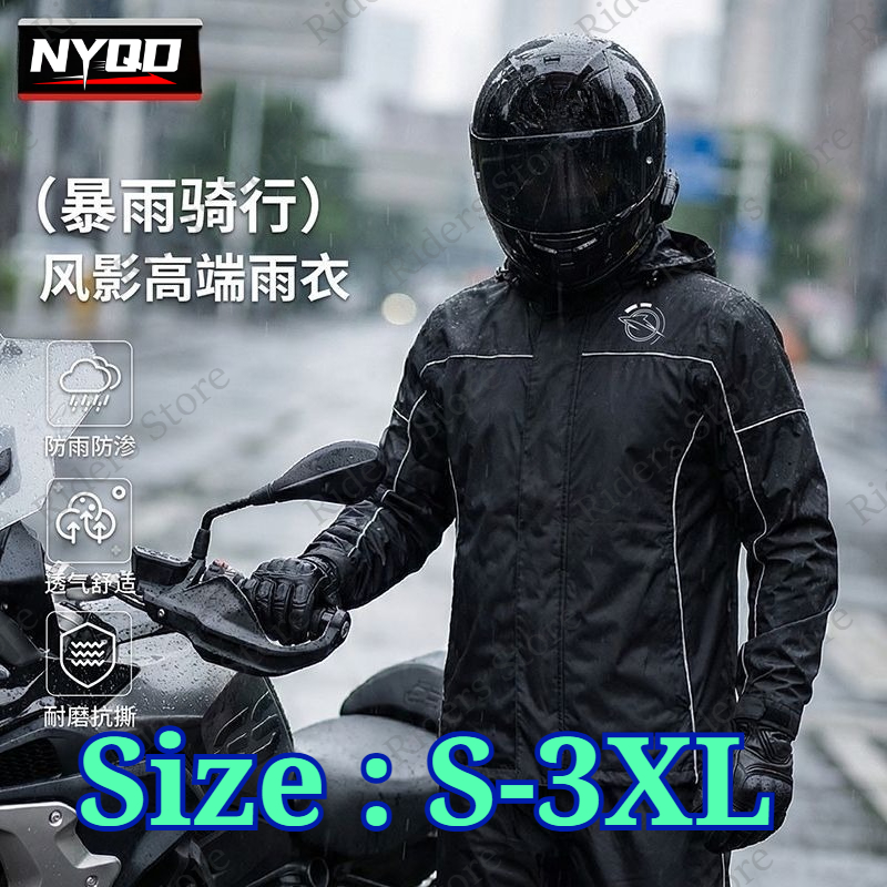 Motorcycle Rain Suit Two-Piece - Motorcycle Rain Suit ulasan dan harga