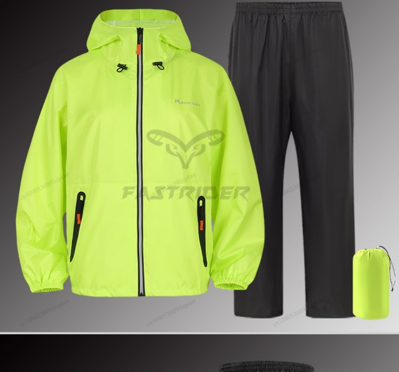 Suit For Summer Unisex Motorcy - Motorcycle Rain Suit ulasan dan harga