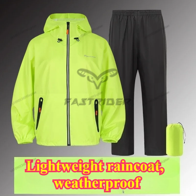 Suit For Summer Unisex Motorcy - Motorcycle Rain Suit ulasan dan harga