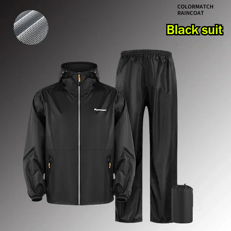 Suit For Summer Unisex Motorcy - Motorcycle Rain Suit ulasan dan harga