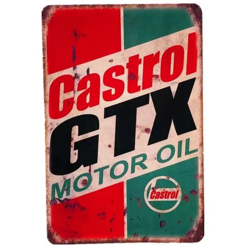 Vintage Castrol GTX Motor Oil  - Castrol Oil Gtx ulasan dan harga