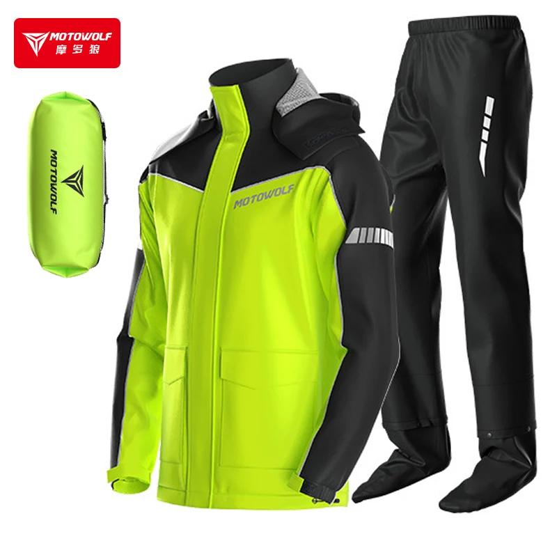 MOTOWOLF Motorcycle Raincoat A - Motorcycle Gear Mesh ulasan dan harga