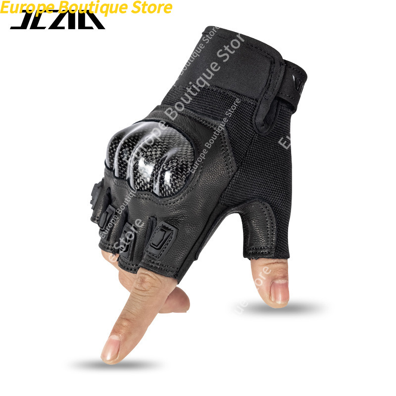 Half Finger Motorcycle Gloves  - Motorcycle Gear Sleeve ulasan dan harga