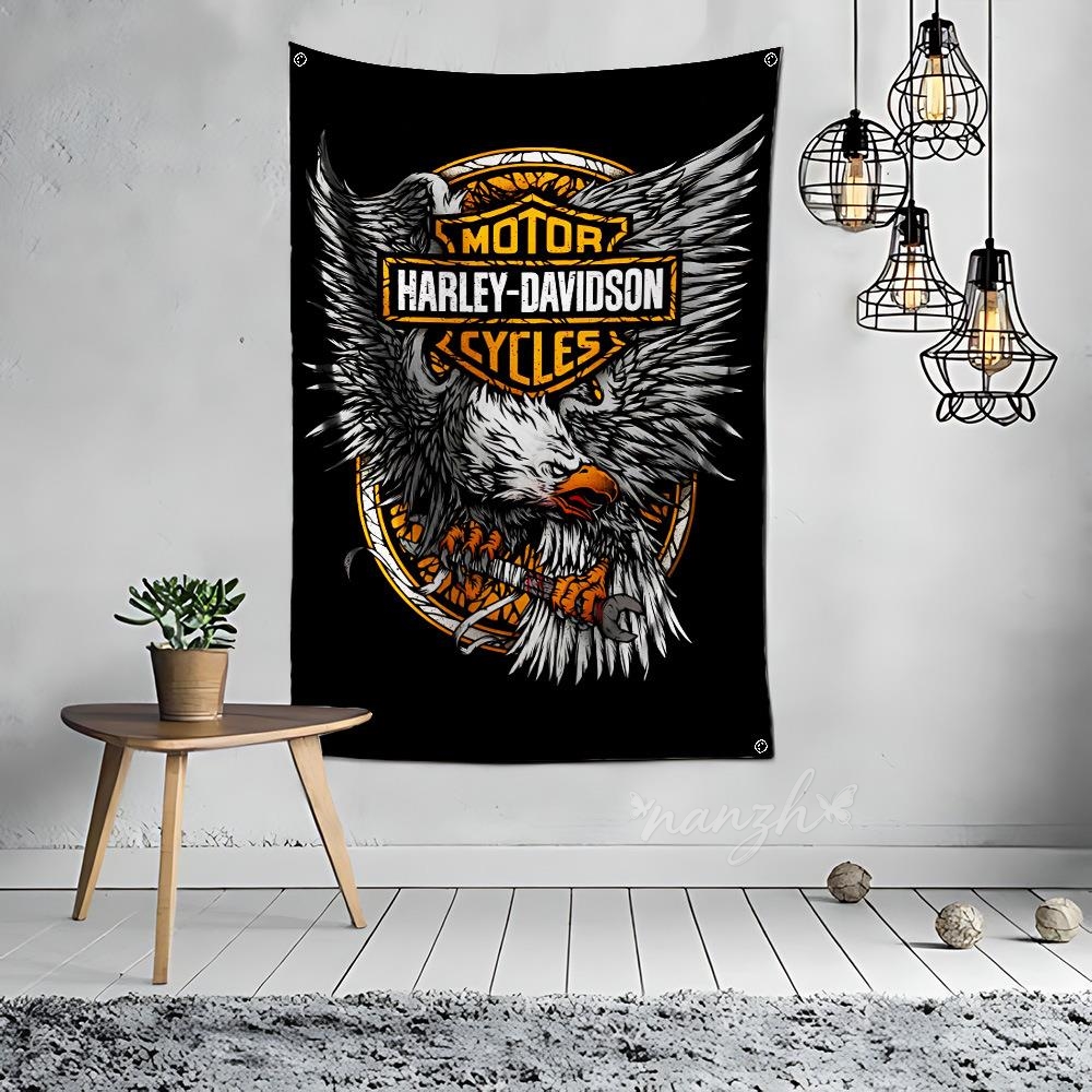 Motorcycles Logo Decorative Ar - Motorcycle Gear Rack ulasan dan harga