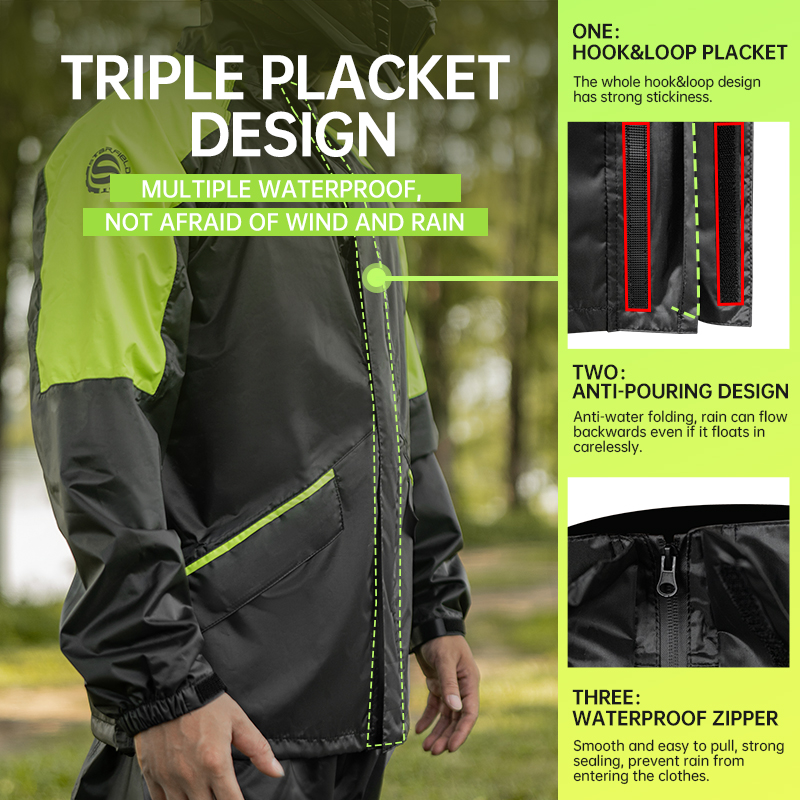 SFK Motorcycle Raincoat Rainpa - Motorcycle Gear Mesh ulasan dan harga