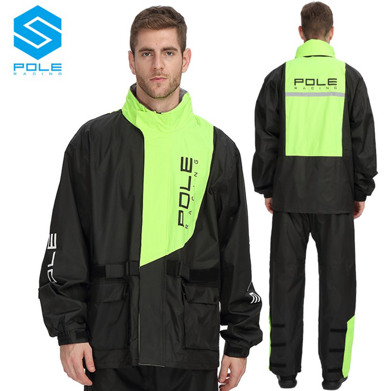 POLE Motorcycle Raincoat Breat - Motorcycle Rain Suit ulasan dan harga