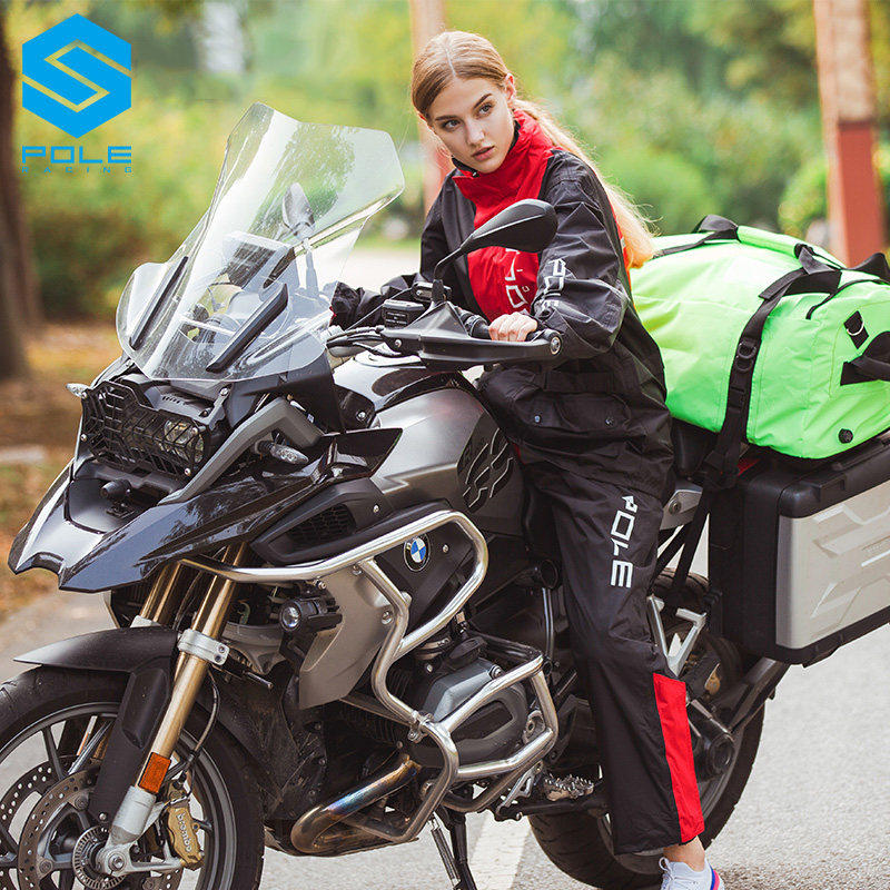 POLE Motorcycle Raincoat Breat - Motorcycle Rain Suit ulasan dan harga