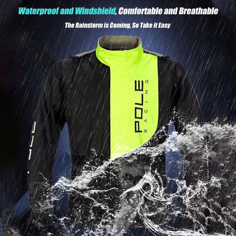 POLE Motorcycle Raincoat Breat - Motorcycle Rain Suit ulasan dan harga