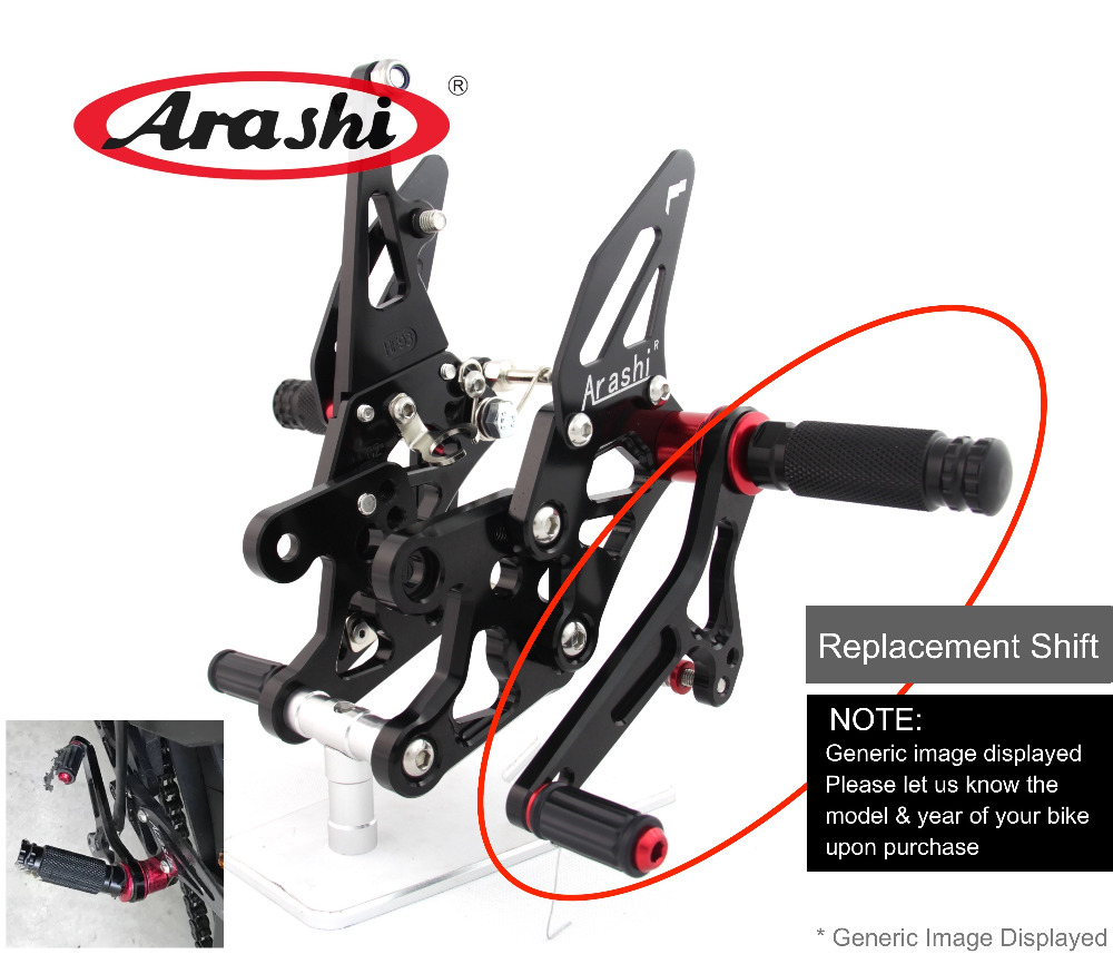 Arashi Adjustable Rearsets Rep - Motorcycle Gear Brand ulasan dan harga