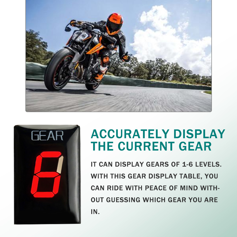 Motorcycle Parts 1-6 Gear Indi - Motorcycle Gear Display ulasan dan harga