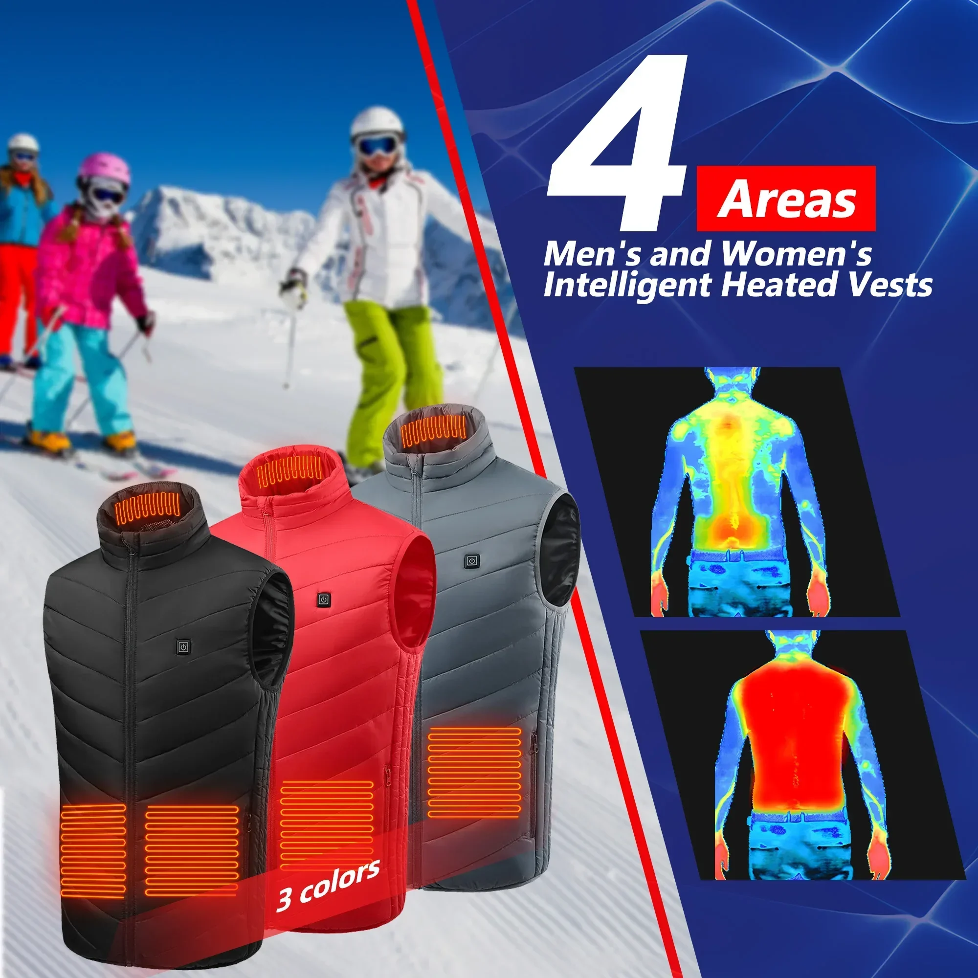 21 Heated Vest Electric Heated - Motorcycle Gear Vest ulasan dan harga