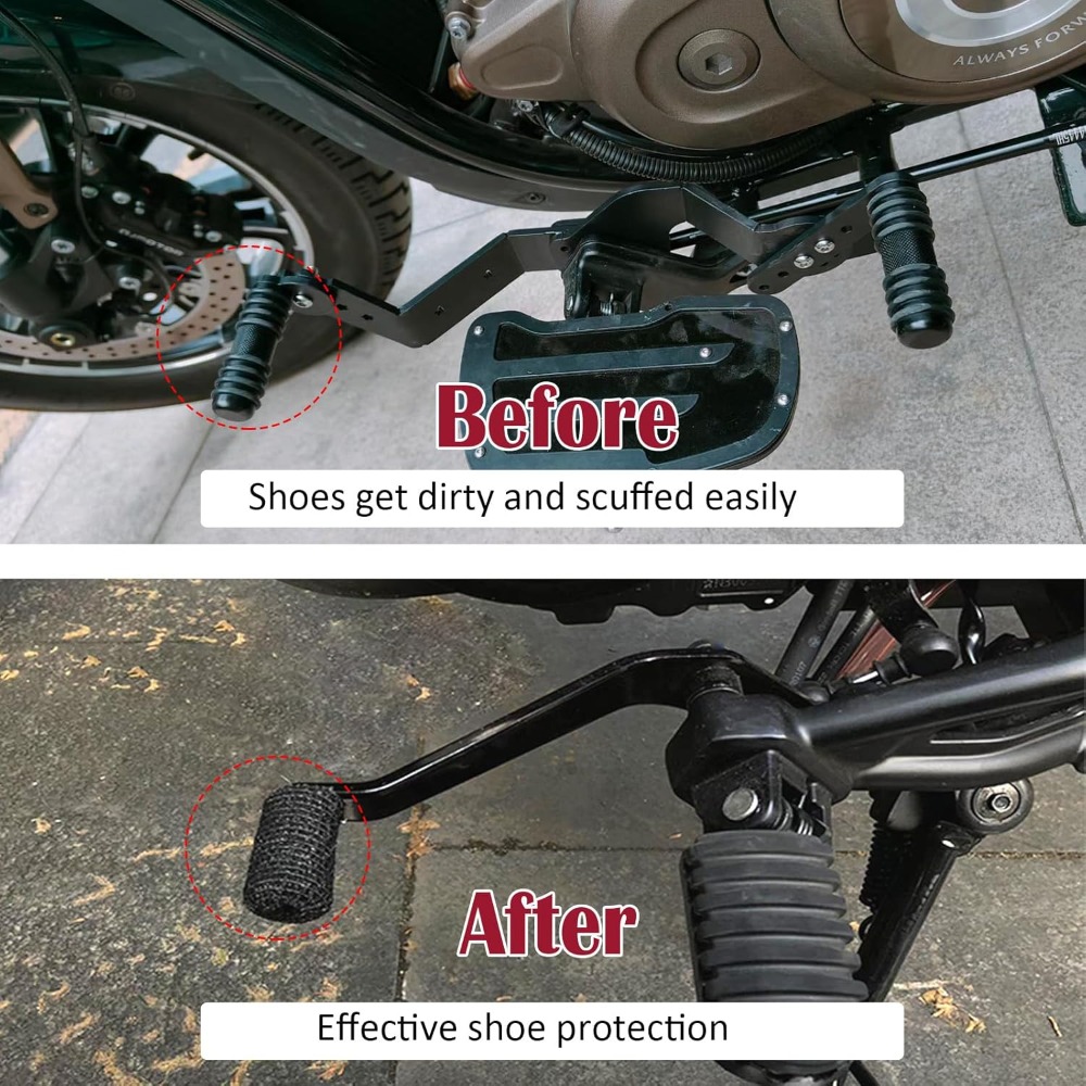 Motorcycle Shifter Shoe Protec - Motorcycle Gear Boots ulasan dan harga
