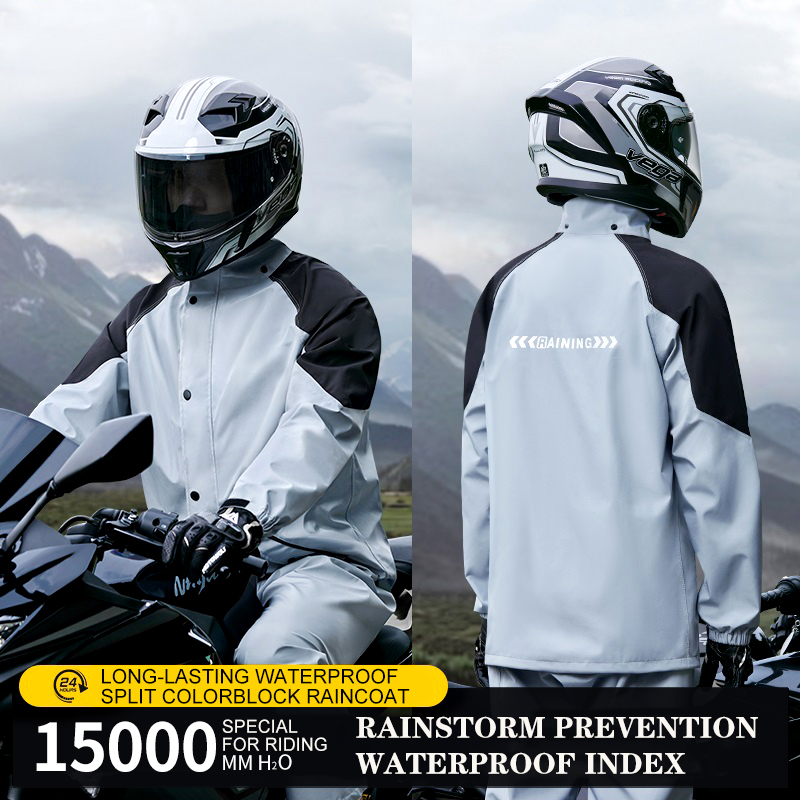 Men & Women Rain Suit Jackets  - Motorcycle Rain Suit ulasan dan harga