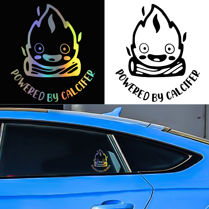 Powered by Calcifer Fuel Tank  - Motorcycle Gear Cover ulasan dan harga