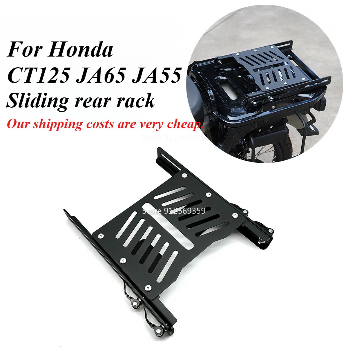 For Honda CT125 JA65 JA55 Moto - Motorcycle Gear Rack ulasan dan harga