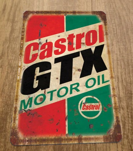 Vintage Castrol GTX Motor Oil  - Castrol Oil Gtx ulasan dan harga